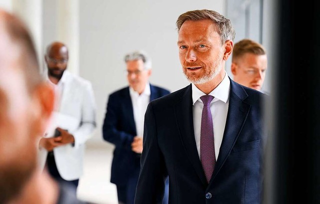 Lindners FDP gibt die Blockadehaltung auf  | Foto: Bernd von Jutrczenka (dpa)