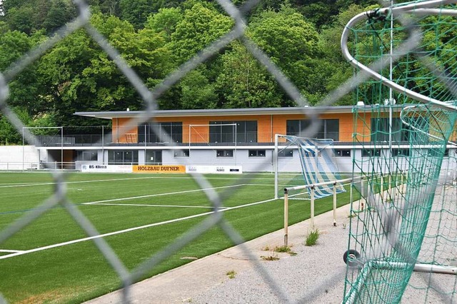 Das neue Clubheim des VfR wird nchste Woche offiziell  erffnet.  | Foto: Sophia Hesser