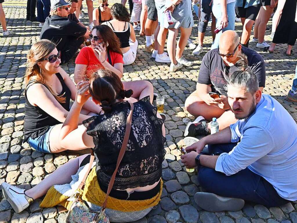 Peter Fox machte mit seiner Sommertour in Freiburg Halt – und erffnete die Mnsterplatzkonzerte.