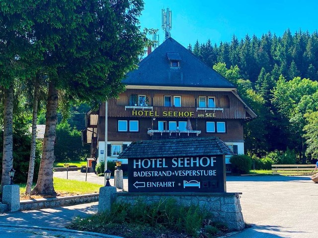 Ins Hotel Seehof soll ein Eiscaf einziehen.  | Foto: Tanja Bury