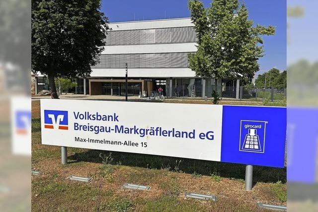 Geldautomat im Gewerbepark Breisgau gesprengt