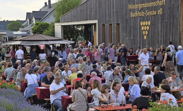 Groer Andrang herrschte beim Lavendelfest in Buchholz.   | Foto: Hubert Bleyer