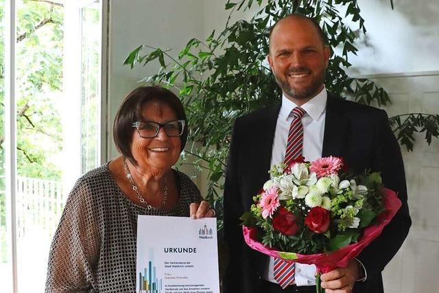Kollnauer Ortsvorsteherin Gabriele Schindler mit Ehrenring ausgezeichnet