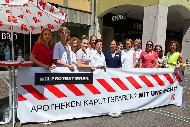 Apotheken-Protesttag fhrt zu Andrang bei den Notapotheken in Freiburg