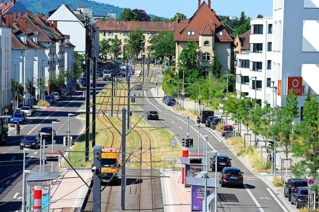 Mit der Stadtbahnlinie 2 hat der Freiburger Norden ein neues Gesicht bekommen