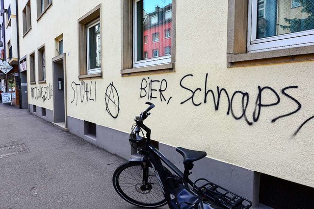Schon vor zwei Jahren hinterlieen Tei...e ihre Spuren im Stadtteil Sthlinger.  | Foto: Ingo Schneider