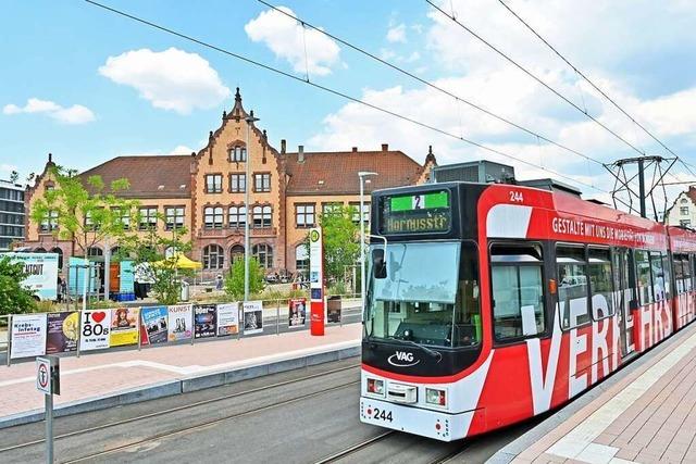 Den Anwohnern gefllt die neue Streckenfhrung der Freiburger Stadtbahnlinie 2
