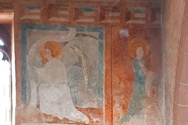 Wandmalereien in der Riedlinger Kirche werden restauriert