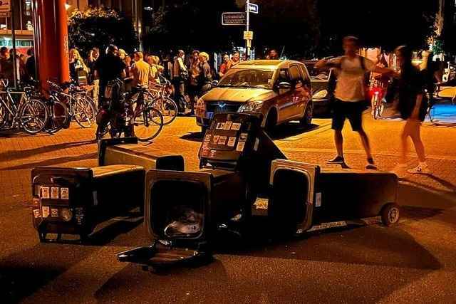 Freiburger Polizei gibt sich nach Party-Eskalation am Lederleplatz zerknirscht