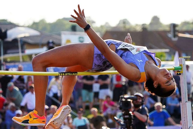 Marie-Laurence Jungfleisch &#8211; hie...Pfingstsportfest Ende Mai in Rehlingen  | Foto: IMAGO/Gladys Chai von der Laage