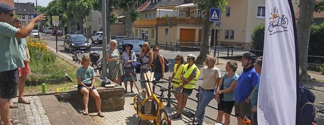 Start fr die Klimaradweg-Erffnung war an der Grundschule in Kenzingen  | Foto: Ilona Hge