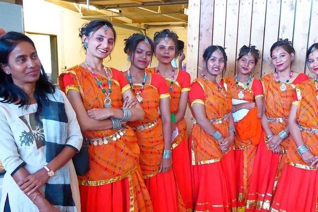 Beim Indientag in Wehr gab’s Tanz und Henna-Tatoos