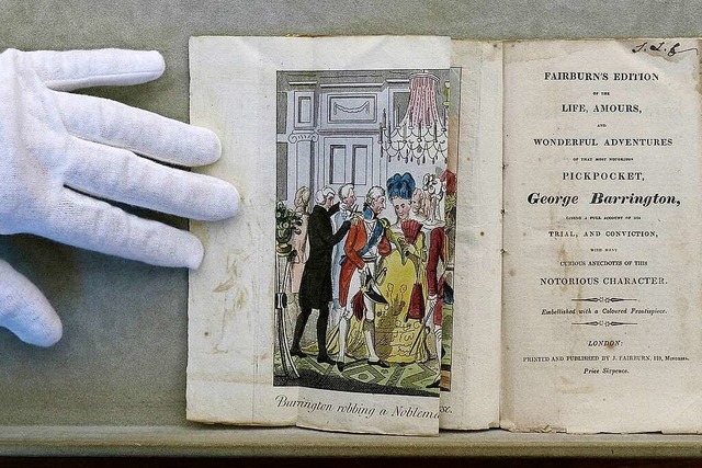 Bcher,  Portrts,  Karikaturen: Der G...8211; 1804) war ein frher Medienheld.  | Foto: Foto: The  Barrington Society