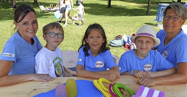 Spielspa bei freiem Eintritt ins Wald...lub Neptun einige Spiele  vorbereitet.  | Foto:  