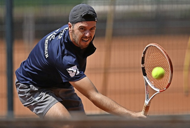 Gewann seine beiden Einzel zum Auftakt in die Badenliga:  Matthieu Bolot   | Foto: Achim Keller