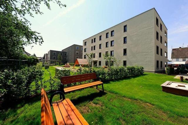 In Freiburg-Mooswald entstehen anstelle von vier Doppelhäusern 67 neue Wohnungen