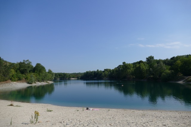 Der Badeunfall ereignete sich am Baggersee in Steinenstadt (Archivfoto).  | Foto: Susanne Ehmann