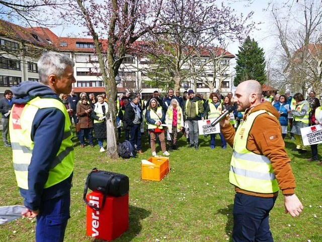 Als Verdi im Frhjahr  bei der Schwarz...westen gar nicht fr alle ausreichten.  | Foto: Frank Schoch