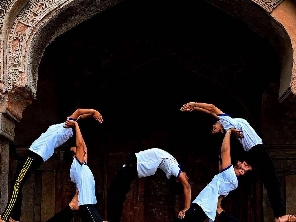 Bei manchen steht der meditative Aspekt von Yoga im Vordergrund, bei anderen der sportliche. Das ist am Internationalen Yoga-Tag nicht anders.