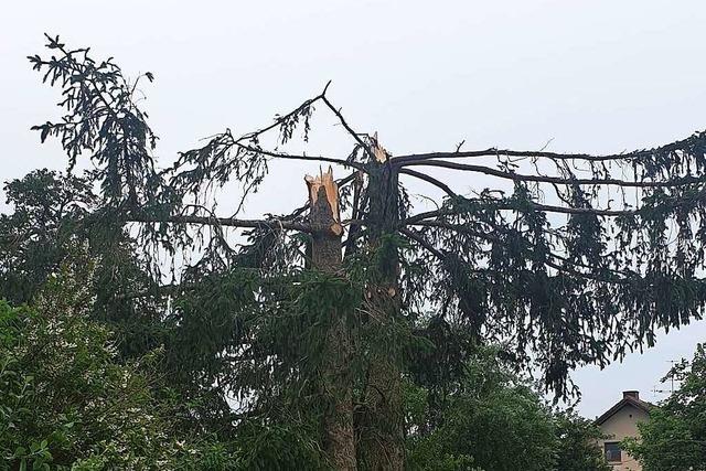 Unwetter verursacht Stromausfälle in Löffingen