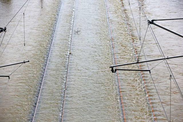 Wie tiefergelegte Gleise der Rheintalbahn vor Hochwasser geschtzt werden sollen
