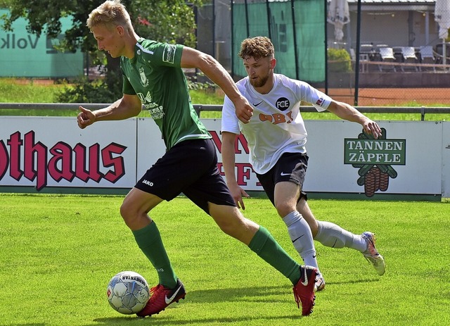 Spielte eine starke Saison und war oft...raf vom SV Mundingen (in Grn-Schwarz)  | Foto: Daniel Thoma