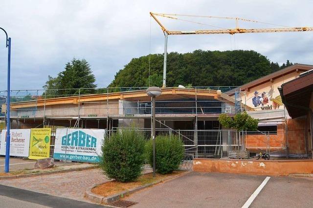 Schwarzwaldhalle Biederbach nimmt langsam neue Form an