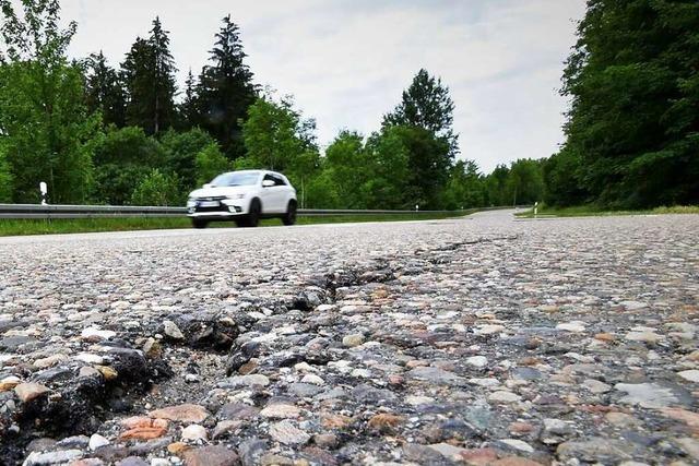 Wegen der Sanierung der B500 sind Umleitungen im Hochschwarzwald unvermeidbar