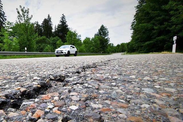 Die B500 wird saniert  | Foto: Kathrin Blum