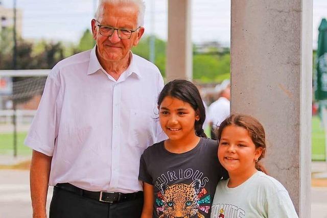 Fotos: Ministerprsident Winfried Kretschmann besucht Lahr