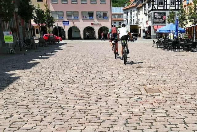 CDU will Radfahrer vom Marktplatz Waldkirch verbannen