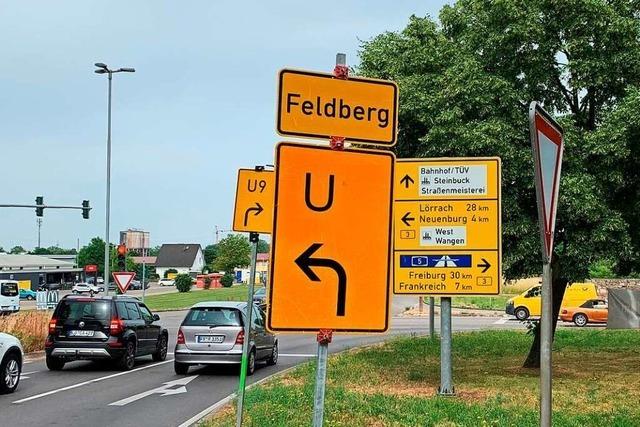 Noch mehr Stau und neue Verbesserungen auf Mllheims Umleitung