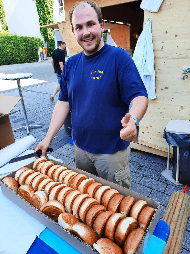 Viel Musik und noch mehr Spa: Der erste Abend des 3-Lnder-Stadt-Festivals in Weil am Rhein ist ein groer Erfolg.