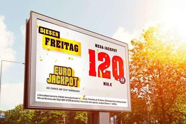 Lotto-Rekordgewinn: 120 Millionen Euro gehen nach Schleswig-Holstein