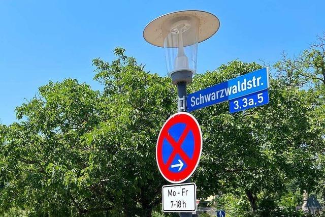 Ein Parkverbot fhrt in Bad Krozingen zu Verwirrung
