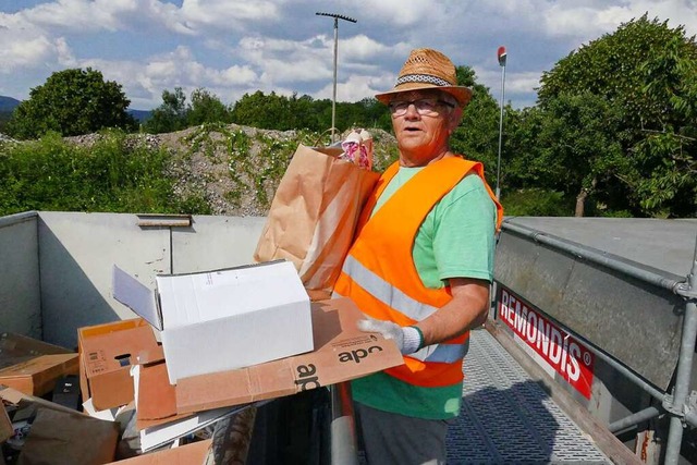 Alles fr die Tonne: Die Leute wollen ...rreichen die Abfallmengen Rekordwerte.  | Foto: Philipp Schulte