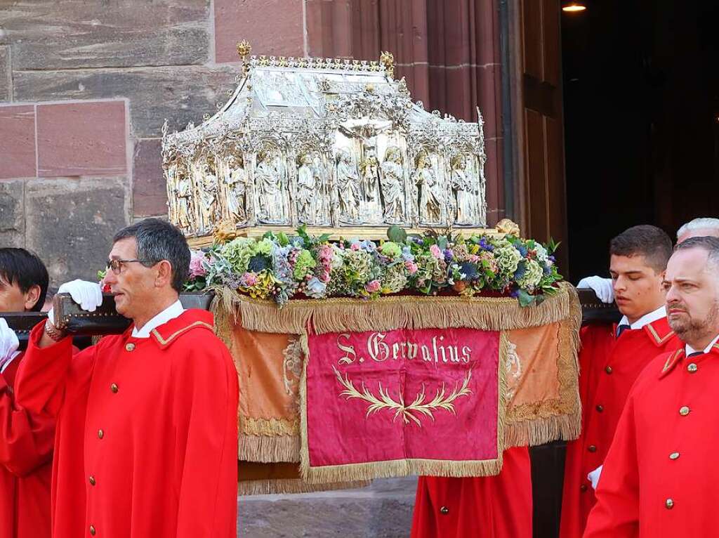 Breisach feiert seine Stadtpatrone Gervasius und Protasius.