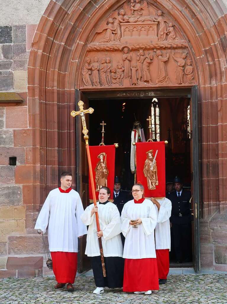 Breisach feiert seine Stadtpatrone Gervasius und Protasius.