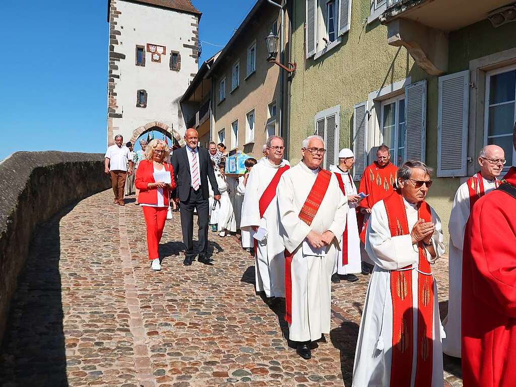 Breisach feiert seine Stadtpatrone Gervasius und Protasius.