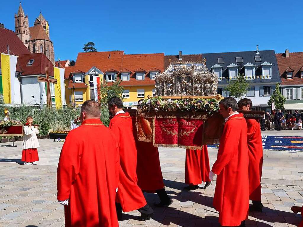 Breisach feiert seine Stadtpatrone Gervasius und Protasius.