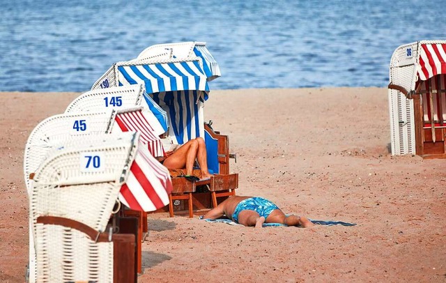 Ist der Urlaub erst einmal bewilligt, ... den allermeisten Fllen daran halten.  | Foto: Georg Wendt (dpa)