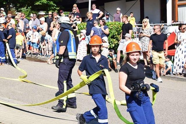 Riesenfest zum 100. Geburtstag der Feuerwehr Friesenheim-Oberschopfheim