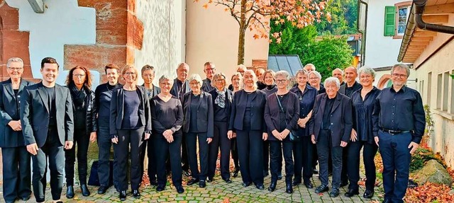 Die evangelische Kantorei Grenzach unt... Biber mit namhaften Gastmusikern vor.  | Foto: Kantorei Grenzach/ZvG