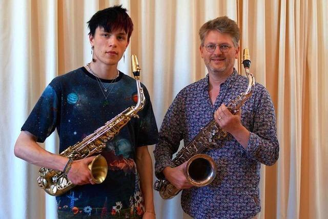 Das Saxofon verbindet Vater und Sohn aus Schallstadt- der siegt jetzt bei 