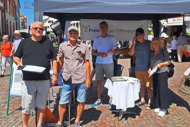 Bürgerinitiativen sammeln 220 Unterschriften für den Erhalt des Offenburger Flugplatzes
