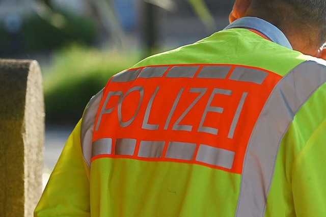 Die Polizei ermittelt.  | Foto: Jonas Hirt