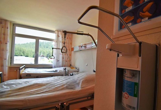 Ein freies Zimmer: Die Patientenzahlen...t auf dem Niveau wie vor der Pandemie.  | Foto: Kathrin Blum