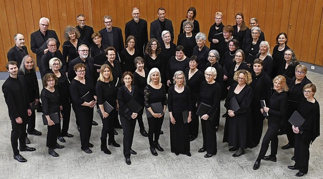 Der Motettenchor sang Brahms sowie Clara und Robert Schumann.  | Foto: Barbara Ruda