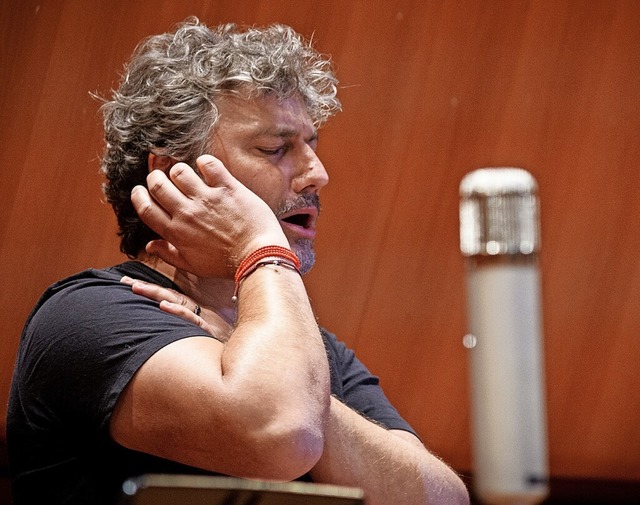 Jonas Kaufmann bei den Aufnahmen in Rom  | Foto: Musacchio,Ianniello & Pasqualini