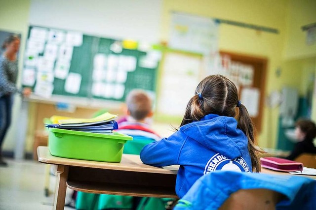 Mehr Schulkinder und Ganztagsbetreuung fordern weiteren Raum.  | Foto: Marcel Kusch (dpa)